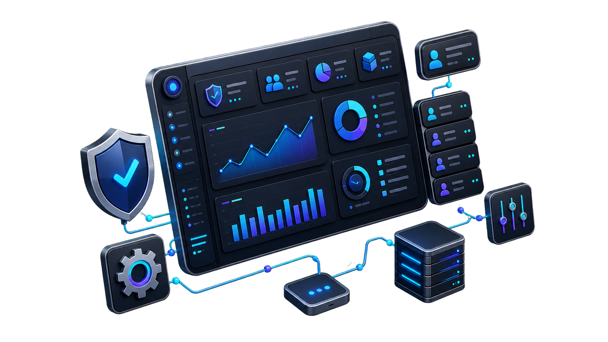 Admin Dashboard Pro interface preview