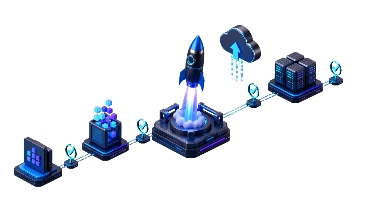 Deploy process illustration