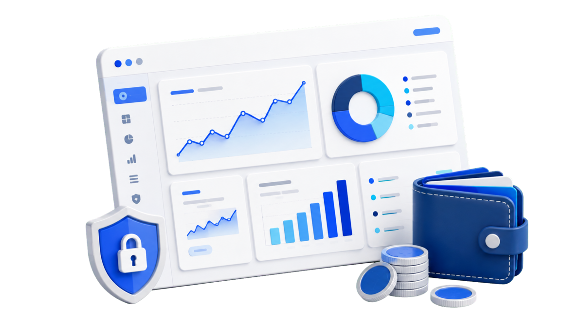 FinTrack Dashboard... case study interface