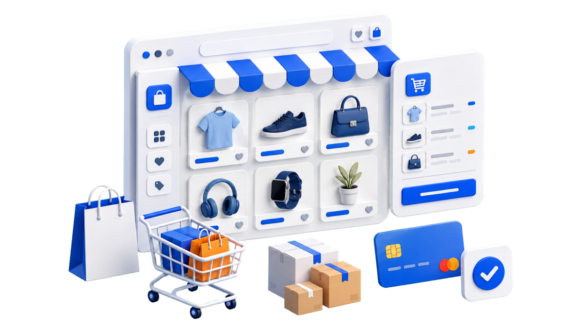 ShopHub case study interface